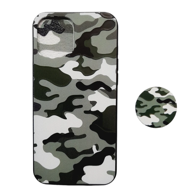 کاور مدل ip12pm مناسب برای گوشی موبایل اپل iPhone12 Pro Max به همراه پاپ سوکت