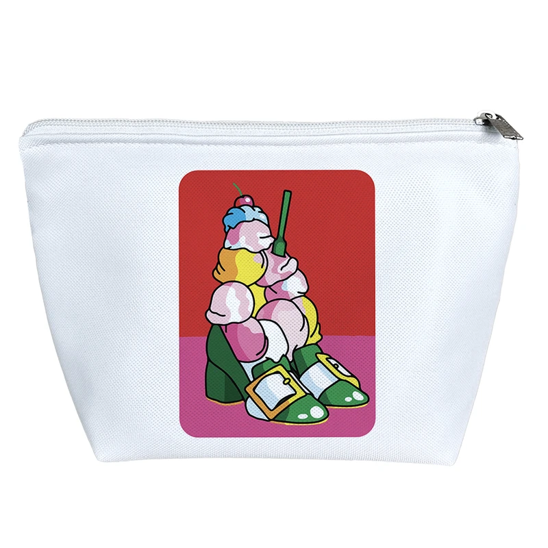 کیف لوازم آرایش دخترانه خندالو مدل بستنی کد 7158