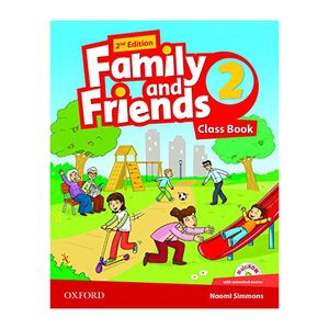 نقد و بررسی کتاب Family and Friends 2 Second Edition اثر Naomi Simmons انتشارات آکسفورد توسط خریداران