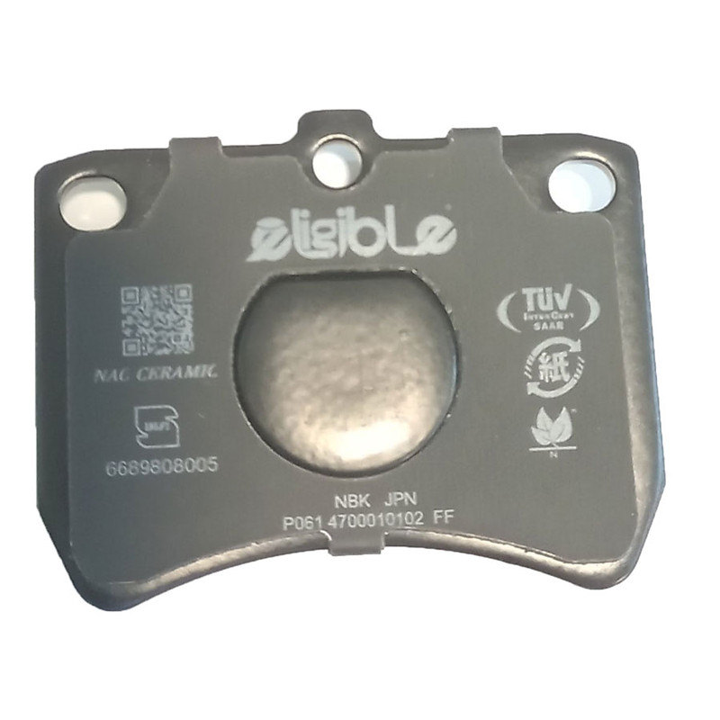 لنت ترمز جلو الیجیبل مدل KA06 مناسب برای پراید