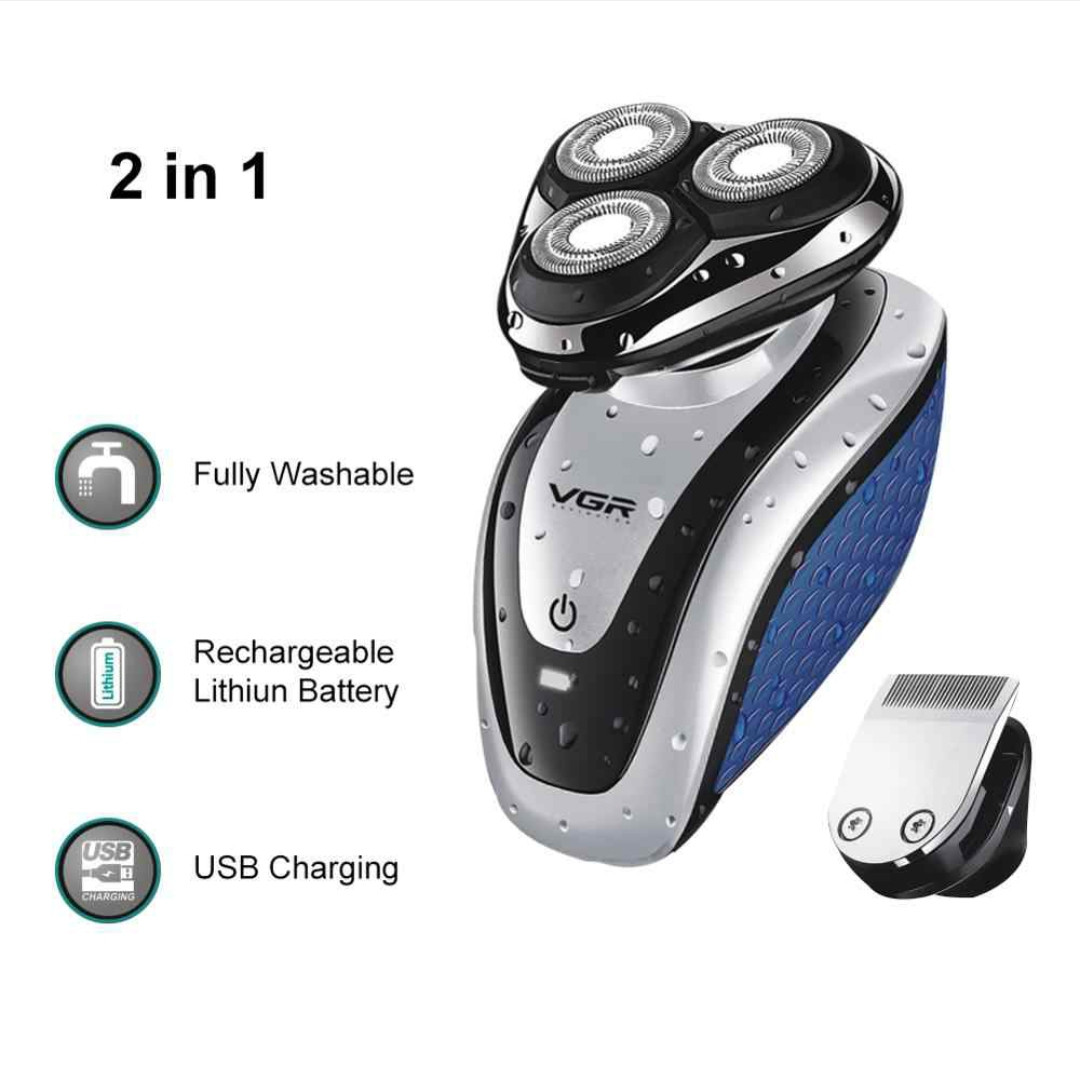 ماشین اصلاح موی صورت وی جی ار مدل V-300 ماشین اصلاح موی صورت وی جی ار مدل V-300