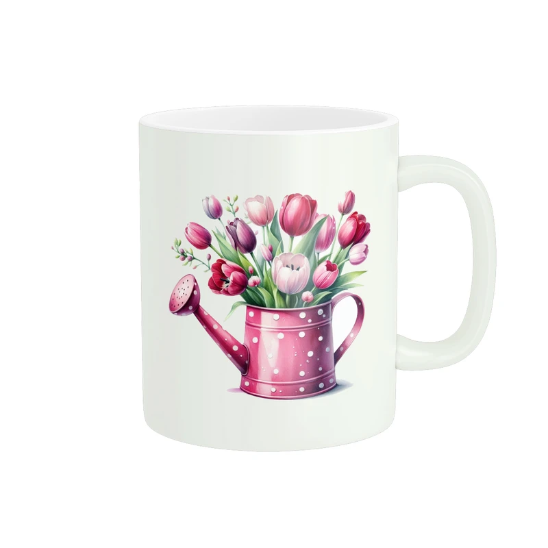 ماگ پاد آفرین طرح گل کد 409