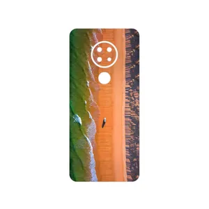 MAHOOT Beach and Green Sea Cover Sticker for Nokia 6.2
