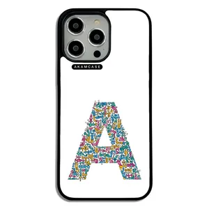 AKAM AMC-WA14PROMAX-ALPHADOODLEBET-1 Cover For Apple iPhone 14 Pro Max