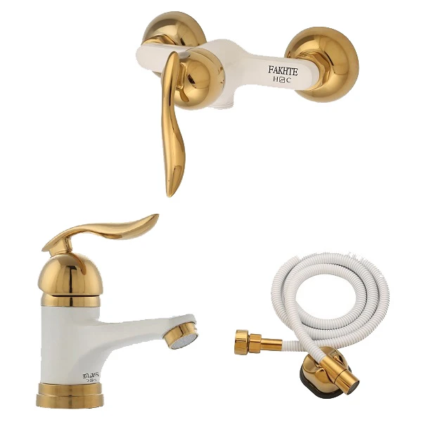 ست شیرآلات فاخته مدل قهرمان سازه کدST مجموعه 3 عددی