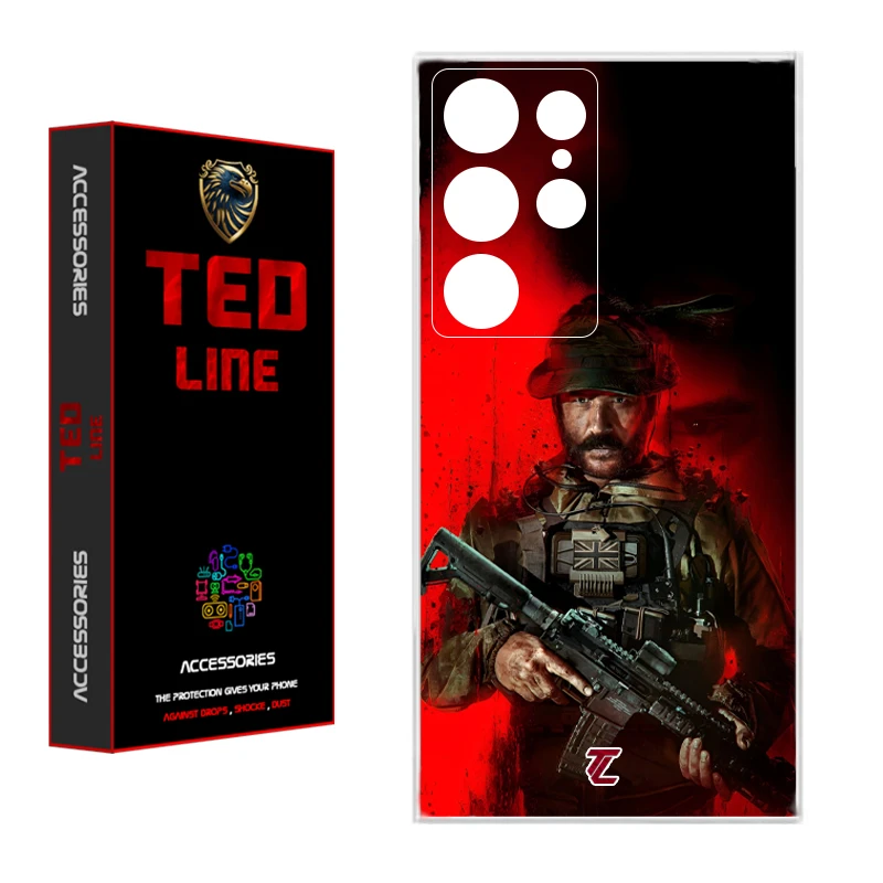 کاور تدلاین طرح کاپیتان پرایس کد 1200 مناسب برای گوشی موبایل سامسونگ Galaxy S23 Ultra