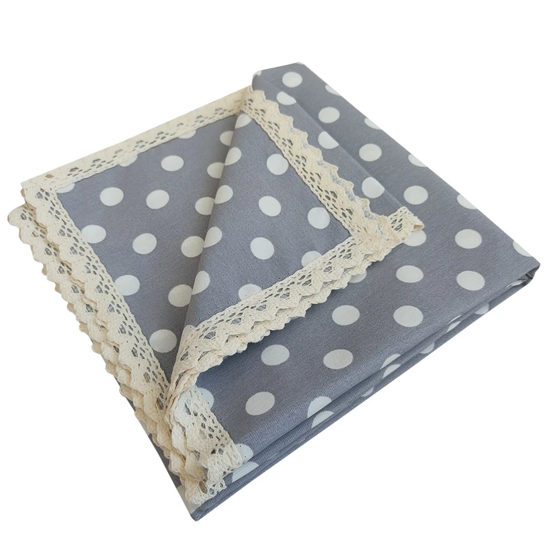 سفره 4 نفره نساجی دُر هنر یزد مدل توپی 2 cotton-tu سایز 90×90 سانتی متر