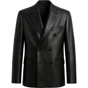 کت چرم مردانه مدل E300