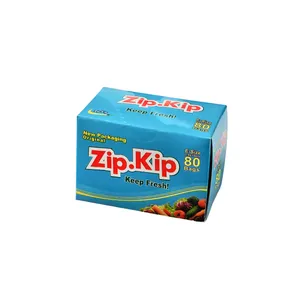 کیسه زیپ دار زیپ کیپ مدل E بسته 80 عددی