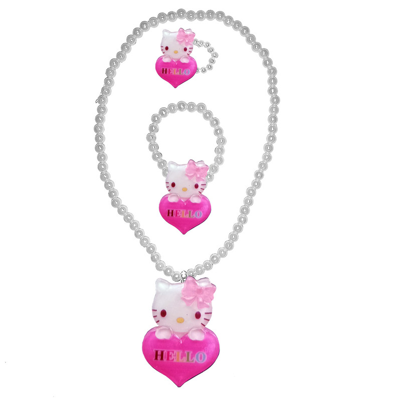 نیم ست دخترانه مدل قلب