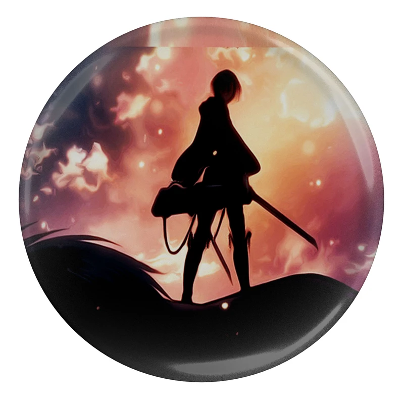 پیکسل طرح انیمه مانگایی حمله به تایتان یگر آکرمن مدل S13996