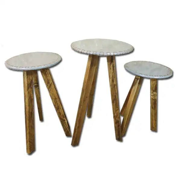 استند گلدان مدل درنا مجموعه 3 عدی