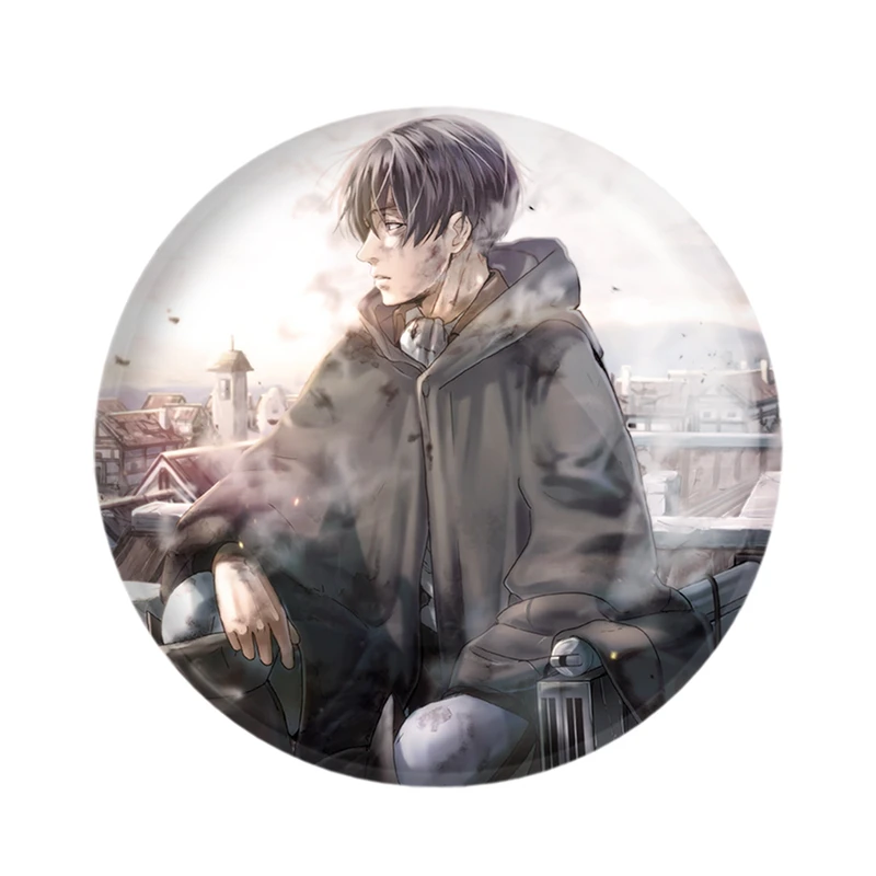 مگنت خندالو مدل لیوای انیمه اتک آن تایتان Attack on Titan  کد 18514