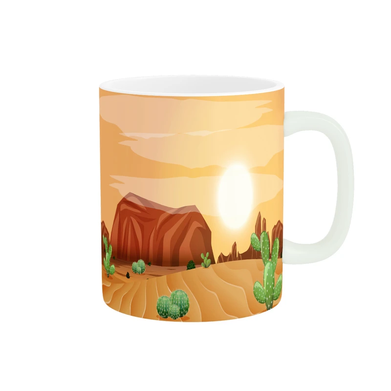 ماگ طرح بیابان کد 19