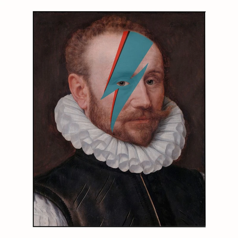 پوستر مدل پرتره مرد