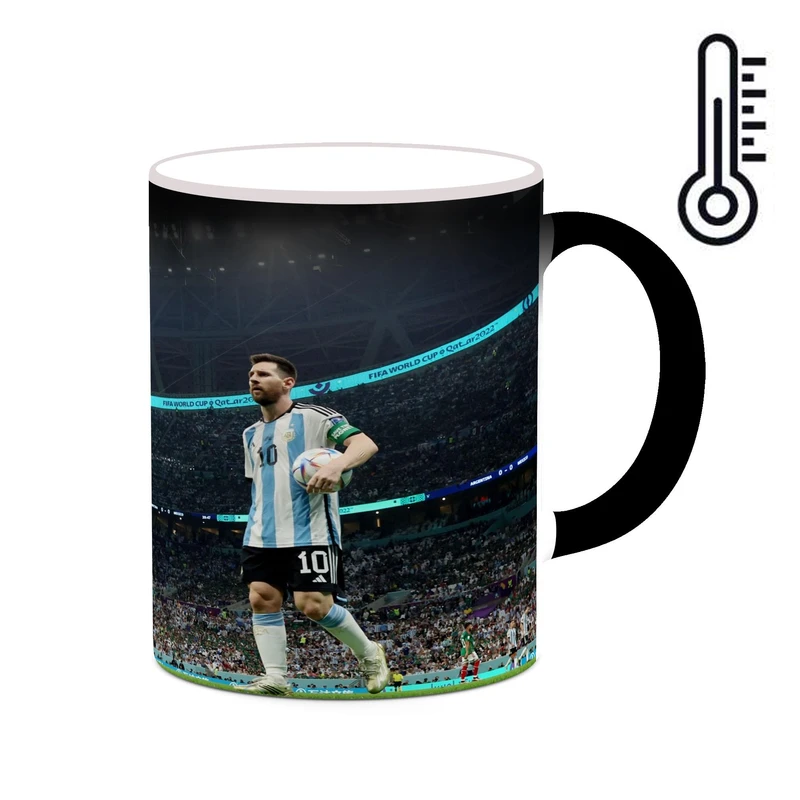 ماگ حرارتی کاکتی طرح Leo Messi لئو مسی مدل mgh42310