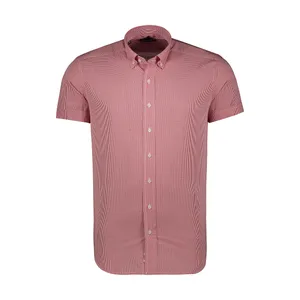 پیراهن آستین کوتاه مردانه کیکی رایکی مدل MBB20169-326