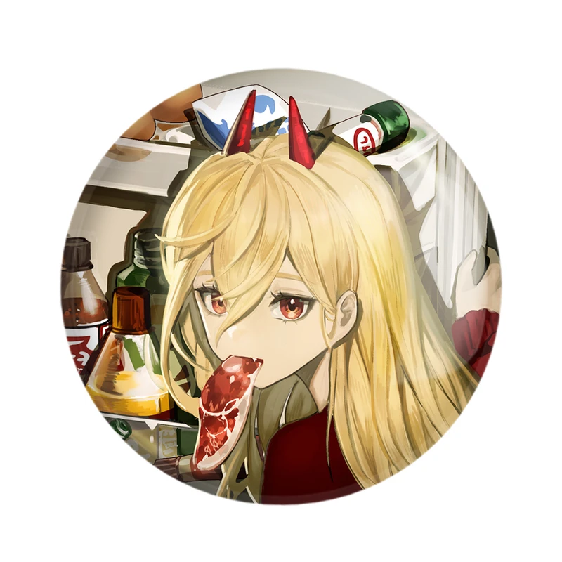 مگنت خندالو مدل پاور انیمه مرد اره ای Chainsaw Man  کد 23185