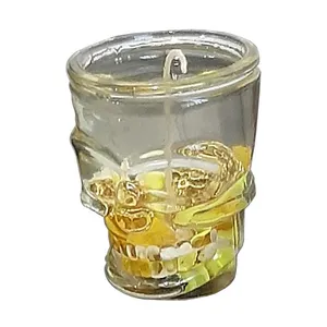 شمع لیوانی مدل ژله اي ا23