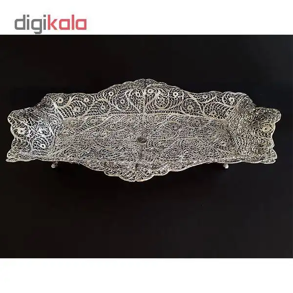 رولت خوری ملیله کاری مدل لب تاجی کد 01