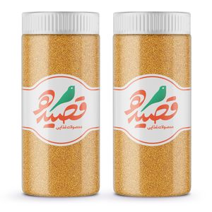 خاکشیر ممتاز قصیده - 500 گرم بسته 2 عددی