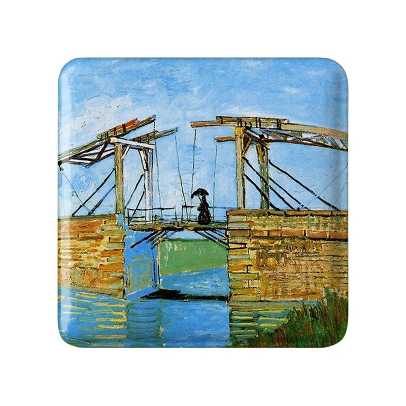 مگنت خندالو مدل نقاشی پل لنگوئیس در ارل اثر ونسان ونگوگ کد 25462