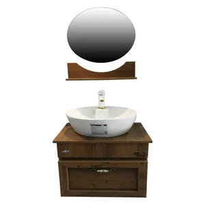 ست کابینت و روشویی اریا کابین مدل ارسیتا کد 01 به همراه آینه و شلف