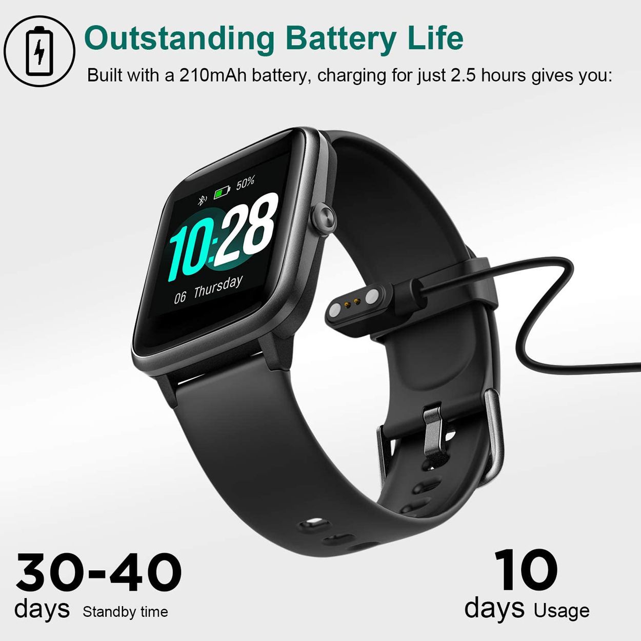 ساعت هوشمند لتزفیت مدل ID205L -  - 4
