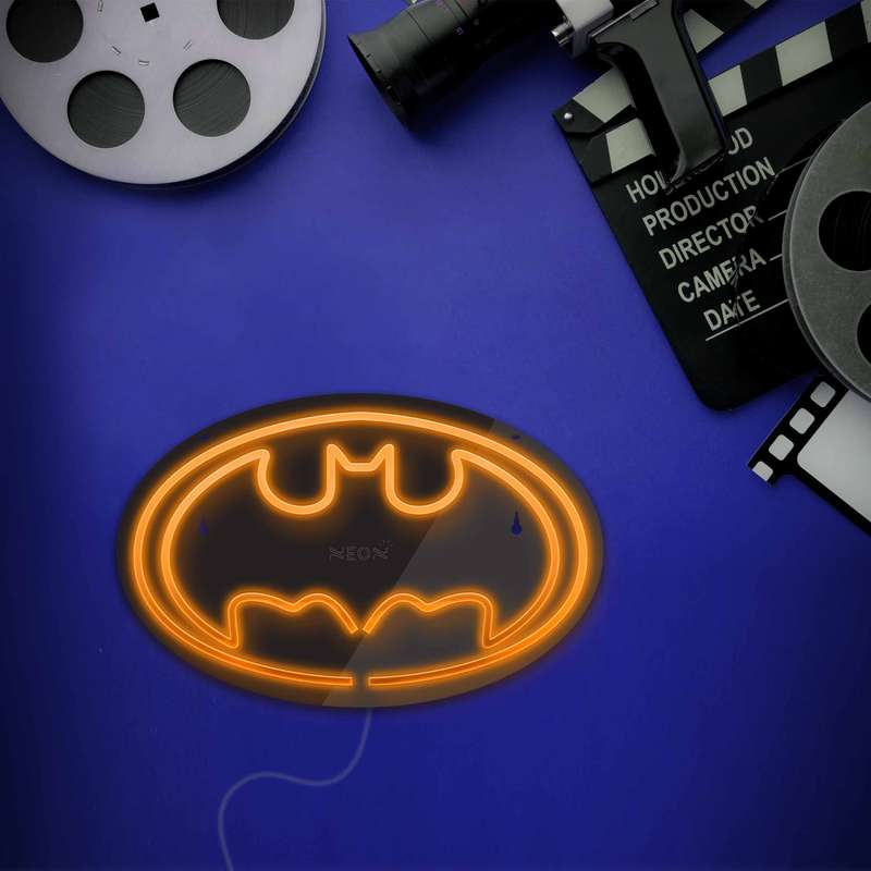 چراغ دیواری نئون دیزاین طرح Batman-BL_ORG