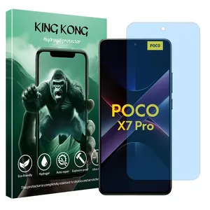 King Kong Hydrogel model anti-blue Screen Protector for Xiaomi Poco X7 Pro mobile phone