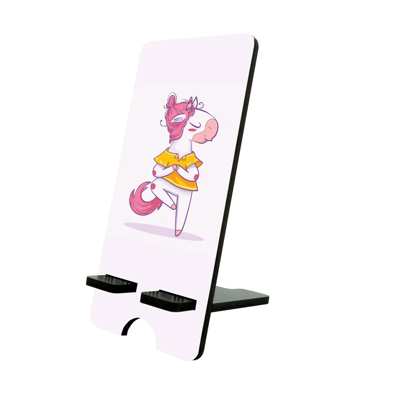 پایه نگهدارنده گوشی موبایل و تبلت طرح اسب تک شاخ کد bambi25602