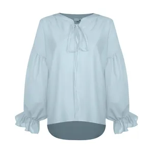 بلوز زنانه مدل یقه گرد کد 4005