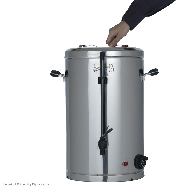 سماور برقی دنیای استیل مدل BA گنجایش 20 لیتر