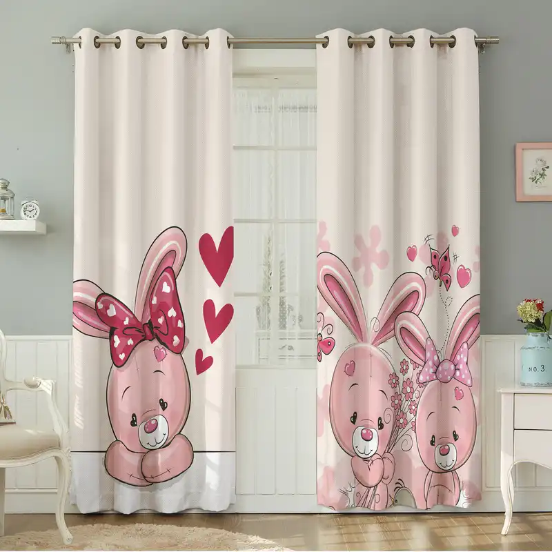 پرده نیروانا طرح کودک مدل مخمل کد 8078سایز 140×280 سانتی متر