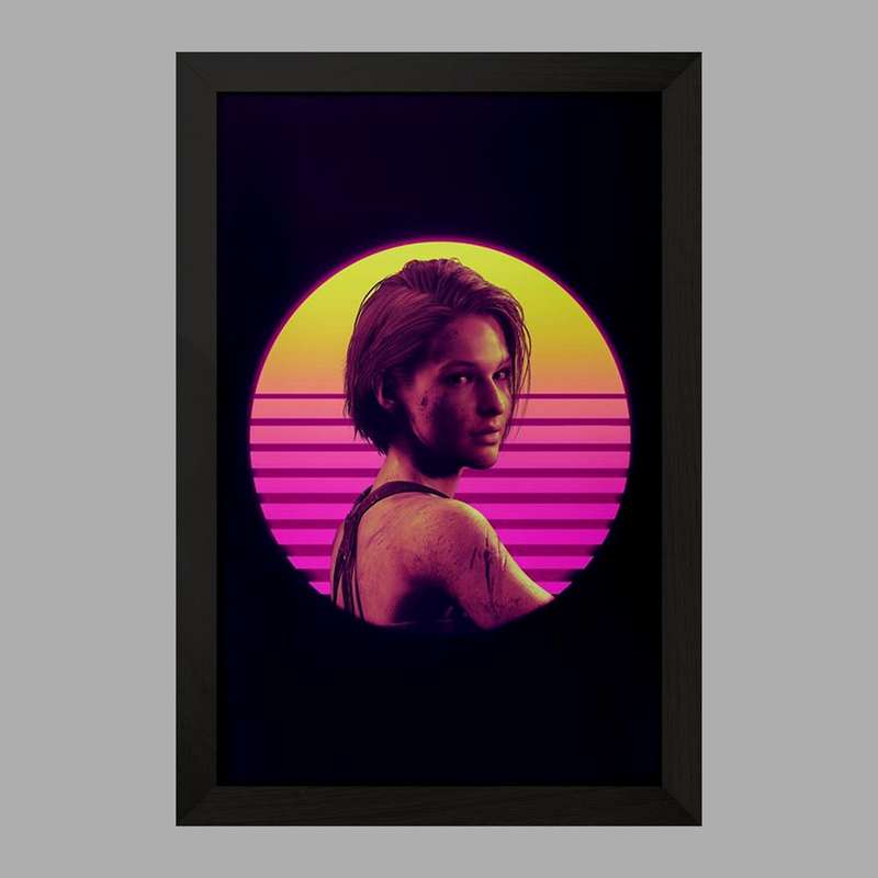 تابلو خندالو مدل بازی رزیدنت اویل Resident Evil کد 30137