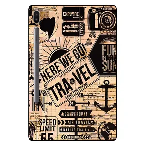 کاور مگافون طرح مسافرت مدل 8098 مناسب برای تبلت سامسونگ Galaxy Tab S6 10.5 5G 2020 / T866N