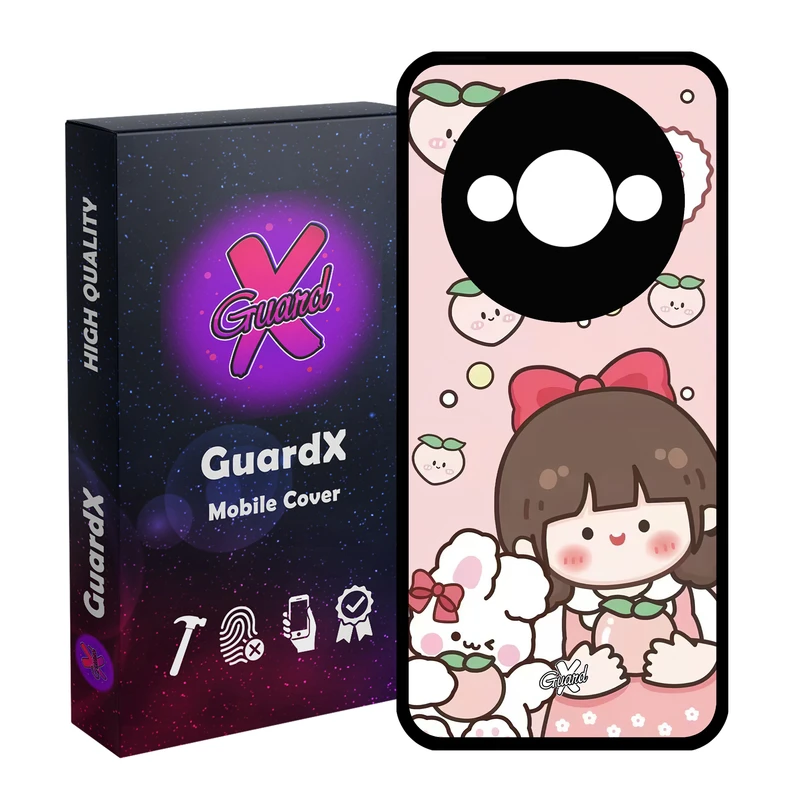 کاور گارد ایکس طرح دختر مدل Glass10522 مناسب برای گوشی موبایل شیائومی Redmi A3 4G/ A3X 4G/ Poco C61