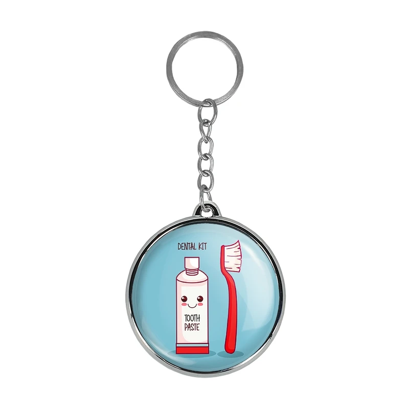 جاکلیدی خندالو طرح دندان و دندان پزشکی کودکانه مدل دوطرفه کد 3669936700