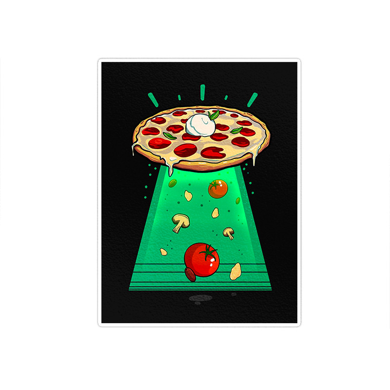 استیکر تزئینی موبایل و تبلت ماسا دیزاین مدل stkv0329 طرح پیتزا