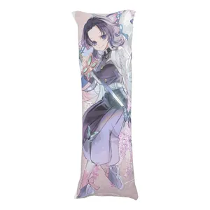 بالش قدی طرح انیمه Demon Slayer: Kimetsu no Yaiba مدل Shinobu Kocho