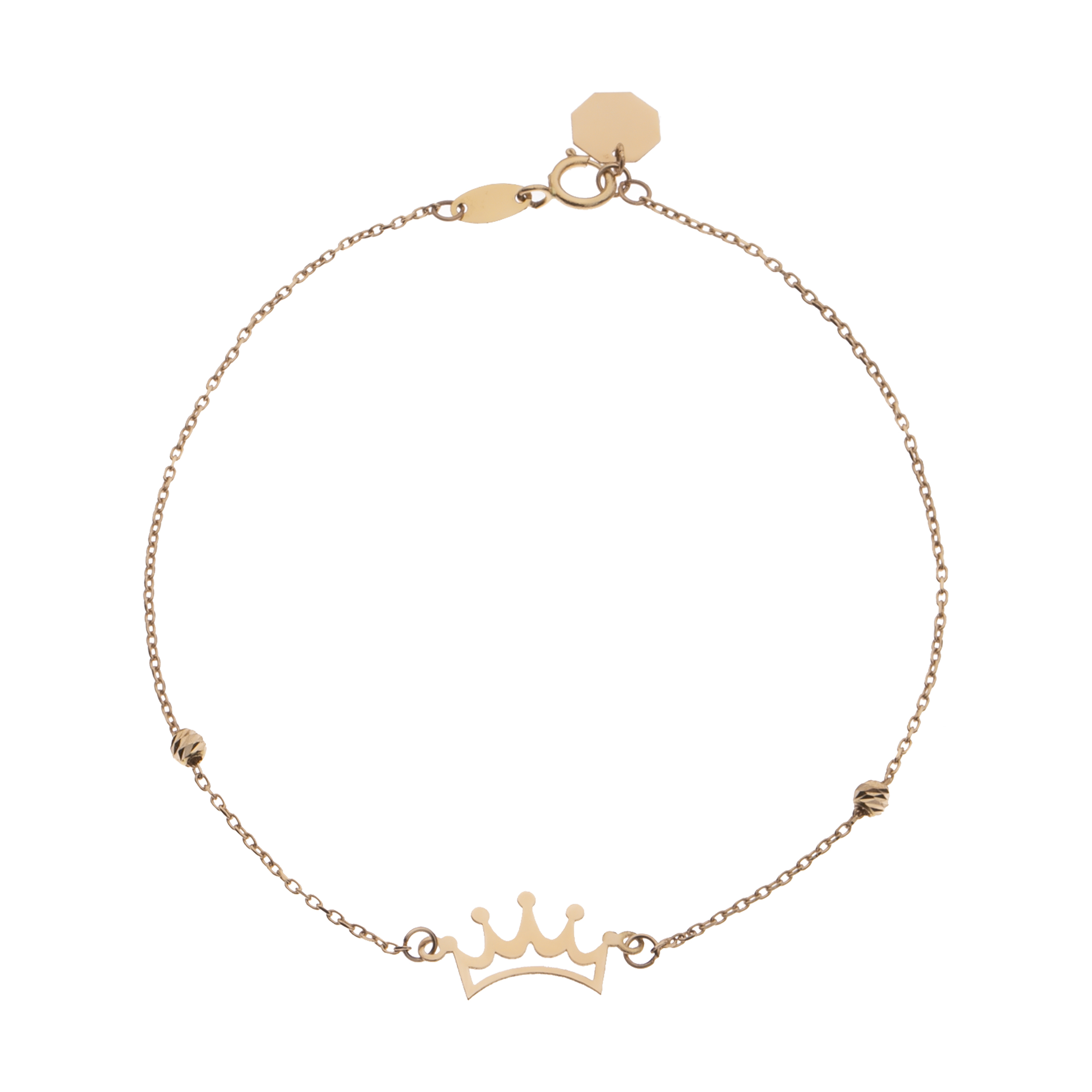 دستبند طلا 18 عیار زنانه مایا ماهک مدل MB1357