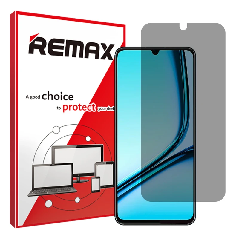 محافظ صفحه نمایش حریم شخصی ریمکس مدل Resistant‌ مناسب برای گوشی موبایل ریلمی NOTE 50