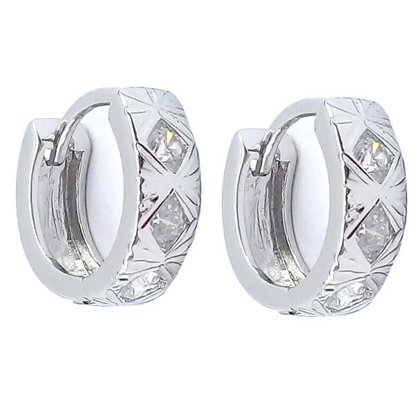 گوشواره دخترانه ژوپینگ مدل نگین کد 2003