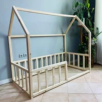 تختخواب کودک روستیک دکور مدل خانه