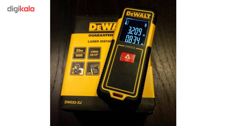 متر لیزری دیوالت مدل DW033-XJ متر لیزری دیوالت مدل DW033-XJ