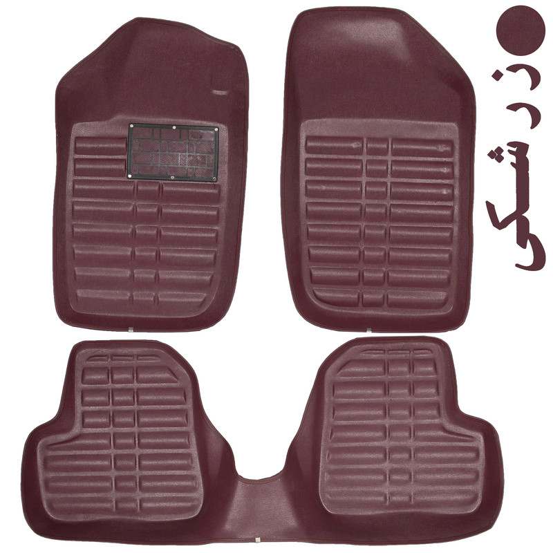 کفپوش سه بعدی خودرو مدل A-h مناسب برای پژو 206