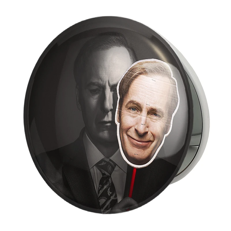 آینه جیبی خندالو طرح سریال بهتره با سال تماس بگیری Better Call Saul مدل تاشو کد 29784