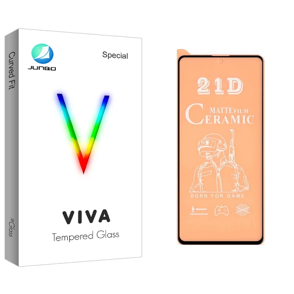 محافظ صفحه نمایش سرامیکی مات جانبو مدل Viva Pro مناسب برای گوشی موبایل شیائومی Redmi Note 11 4G