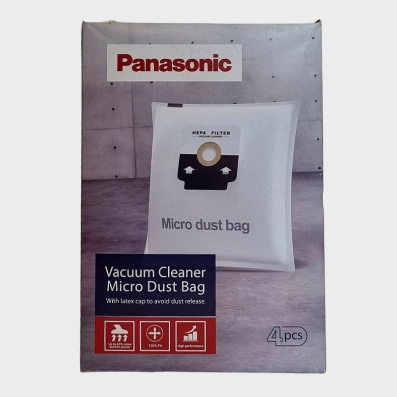 پاکت جاروبرقی مدل micro plus مناسب برای جاروبرقی های پاناسونیک و ناسیونال