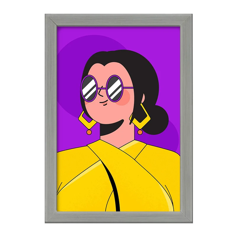 تابلو خندالو طرح دختر قوی Girl Power کد 28937